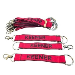 Kenner Keychain Embroidered Double Sided Keyring Fob